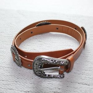 Forever21 Faux Leather Western Style Hip Belt